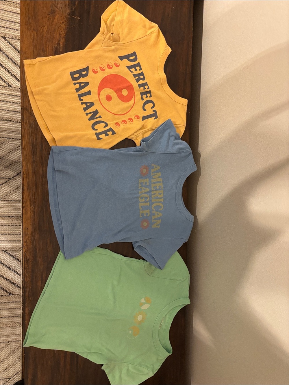 American Eagle Outfitters Kids Tees in Yellow, Blue & Green